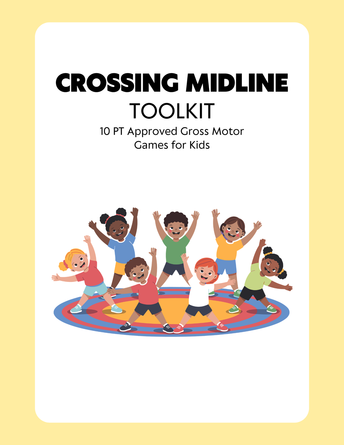midline crossing ideas for kids- PT approved toolkit